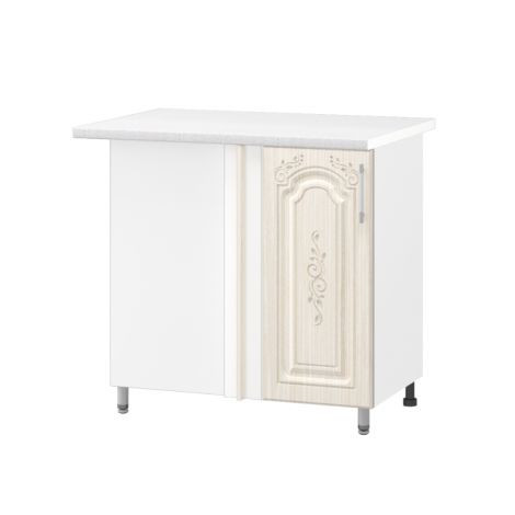 Модуль Угловой Шкаф Нижний для Мойки - ШНМУ-900/Разные Фасады и Цвета