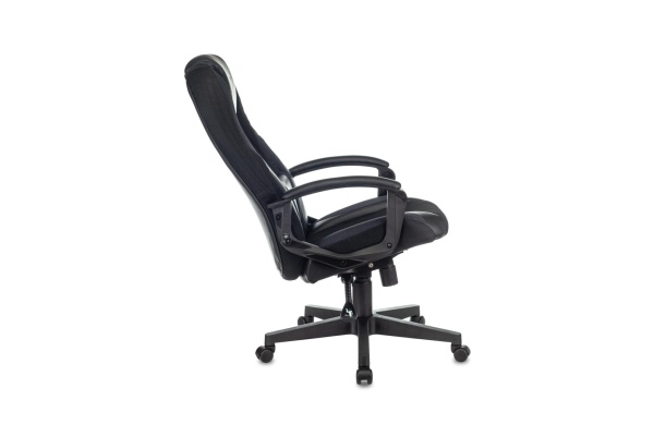 Кресло игровое Zombie 9 черное / серое