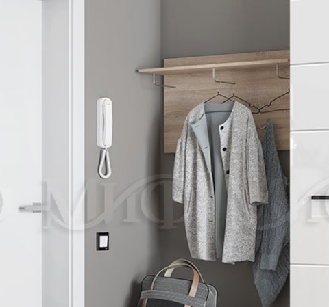 Вешалка с Полкой Ницца  (Ш-900 мм x В-430 мм x Г-236 мм)/Разные Цвета