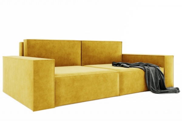 Диван Прямой Хельсинки с ножками-кубышками Ш-2650 х Г-1080 х В-1000 мм/Спальное место Ш-1530 х Г-2020 мм