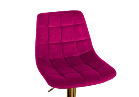 Стул барный Дижон малиновый